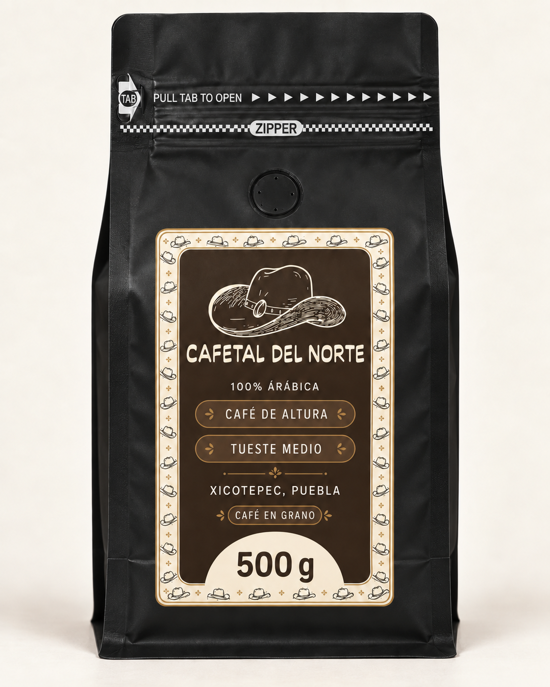 Cafetal del Norte · EN GRANO 500 g